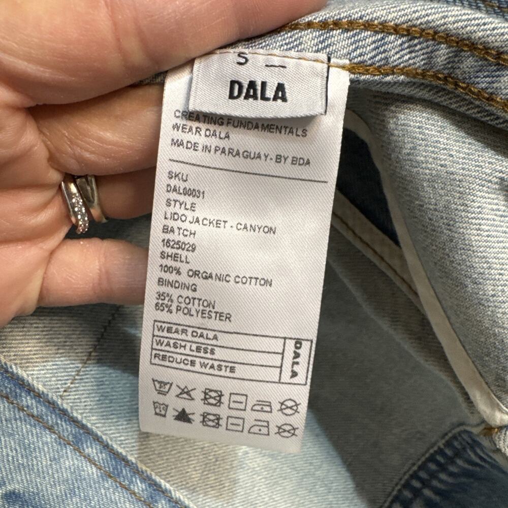Dala Lido Jacket In Canyon Blue Small New With Tags #C008 - Picture 10 of 12